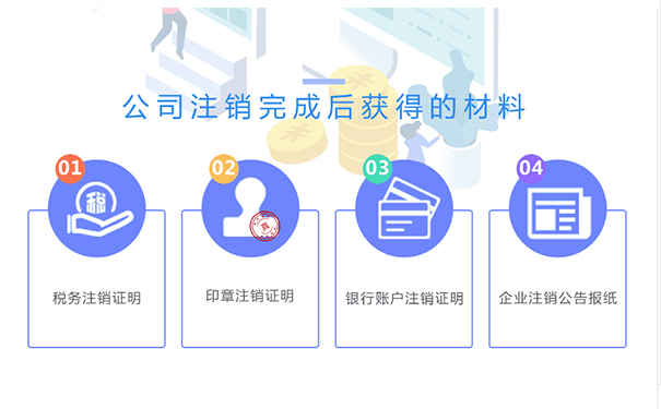 鄭州公司注銷成功，你會(huì)拿到如下材料